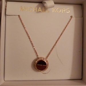 Michael Kors Rose Gold Necklace